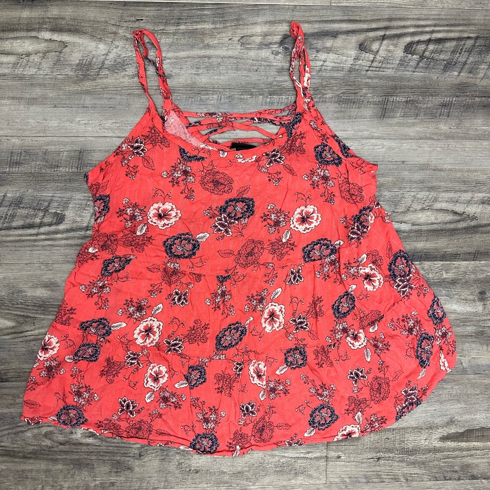 Torrid Flowy floral tank top